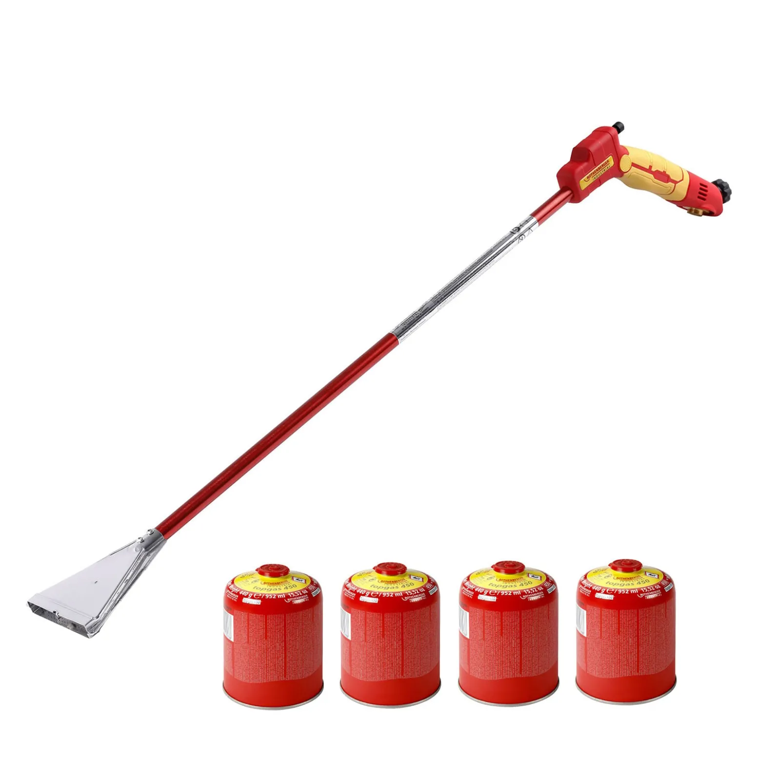 ROTHENBERGER Industrial Ökogärtner Premium + 4x Topgas 450 Kartusche - 1500004963