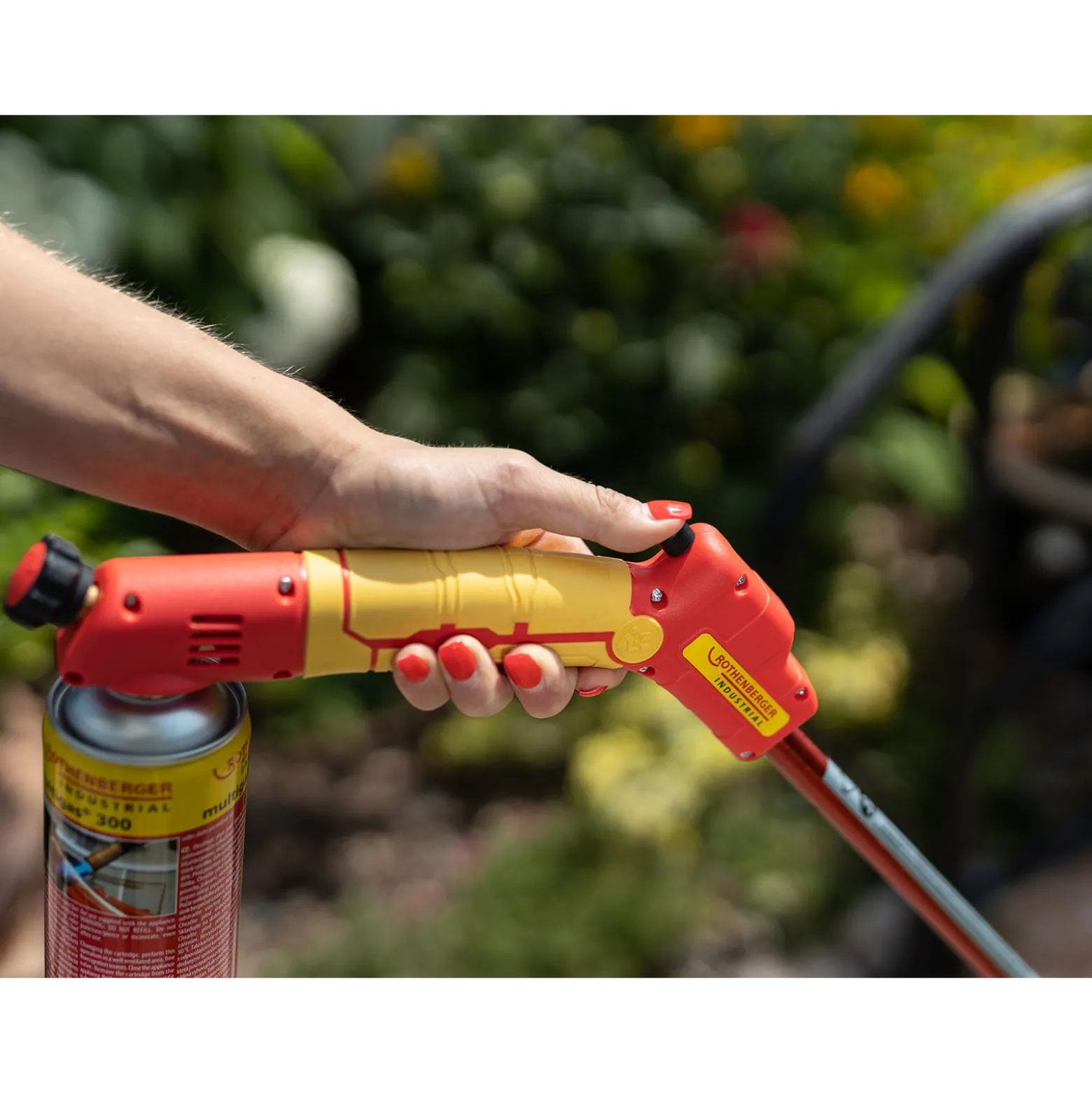 ROTHENBERGER Industrial Ökogärtner Premium + 4x Topgas 450 Kartusche - 1500004963