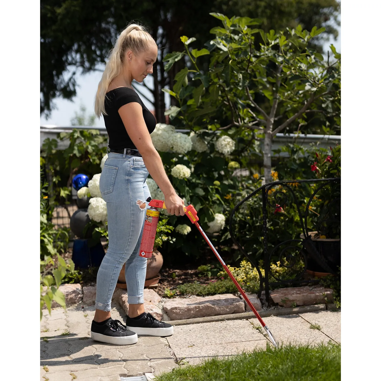 ROTHENBERGER Industrial Ökogärtner Premium + 4x Topgas 450 Kartusche - 1500004963