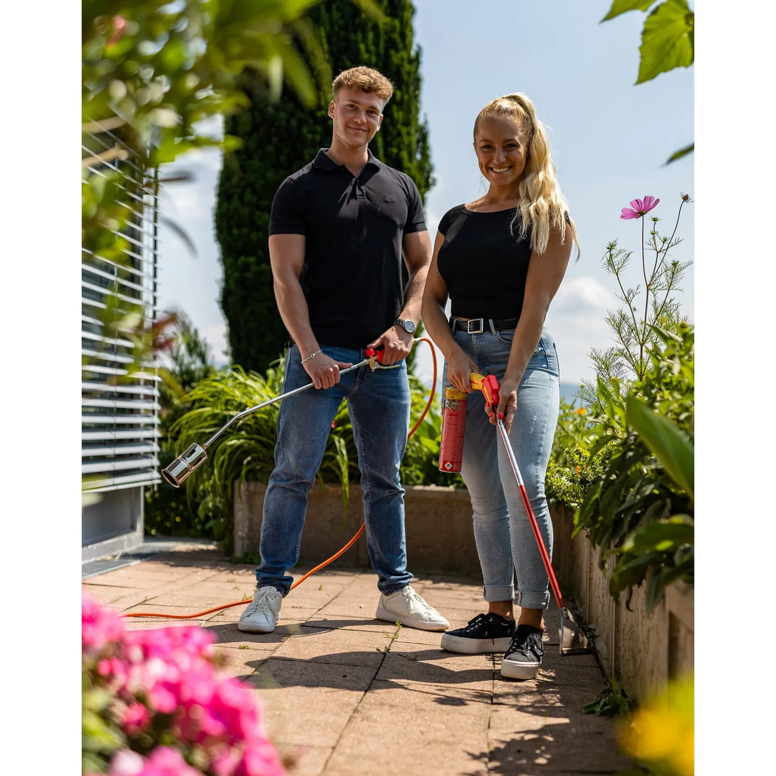 ROTHENBERGER Industrial Ökogärtner Premium + 4x Topgas 450 Kartusche - 1500004963