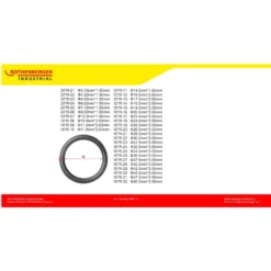 ROTHENBERGER Industrial O-Ring Set - 420-teilig - 1500005010
