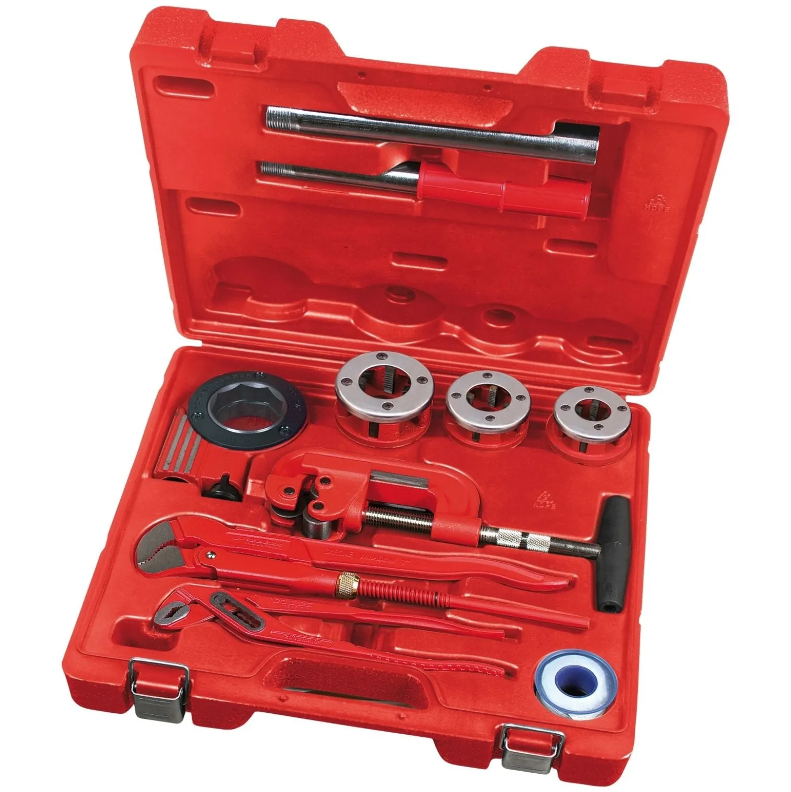 ROTHENBERGER Industrial Profi Sanikit für Heimwerker im Koffer 10tlg. - 070673E