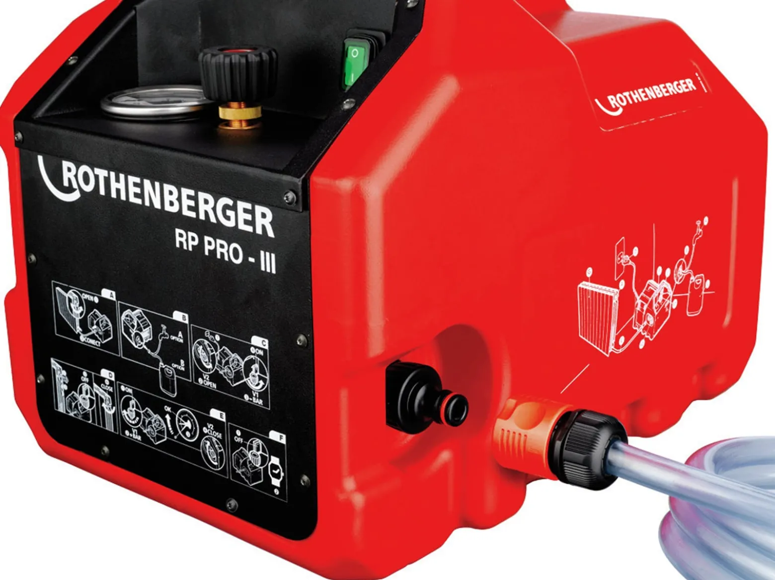 ROTHENBERGER Prüfgerät RP Pro III, elektrisch - 61185