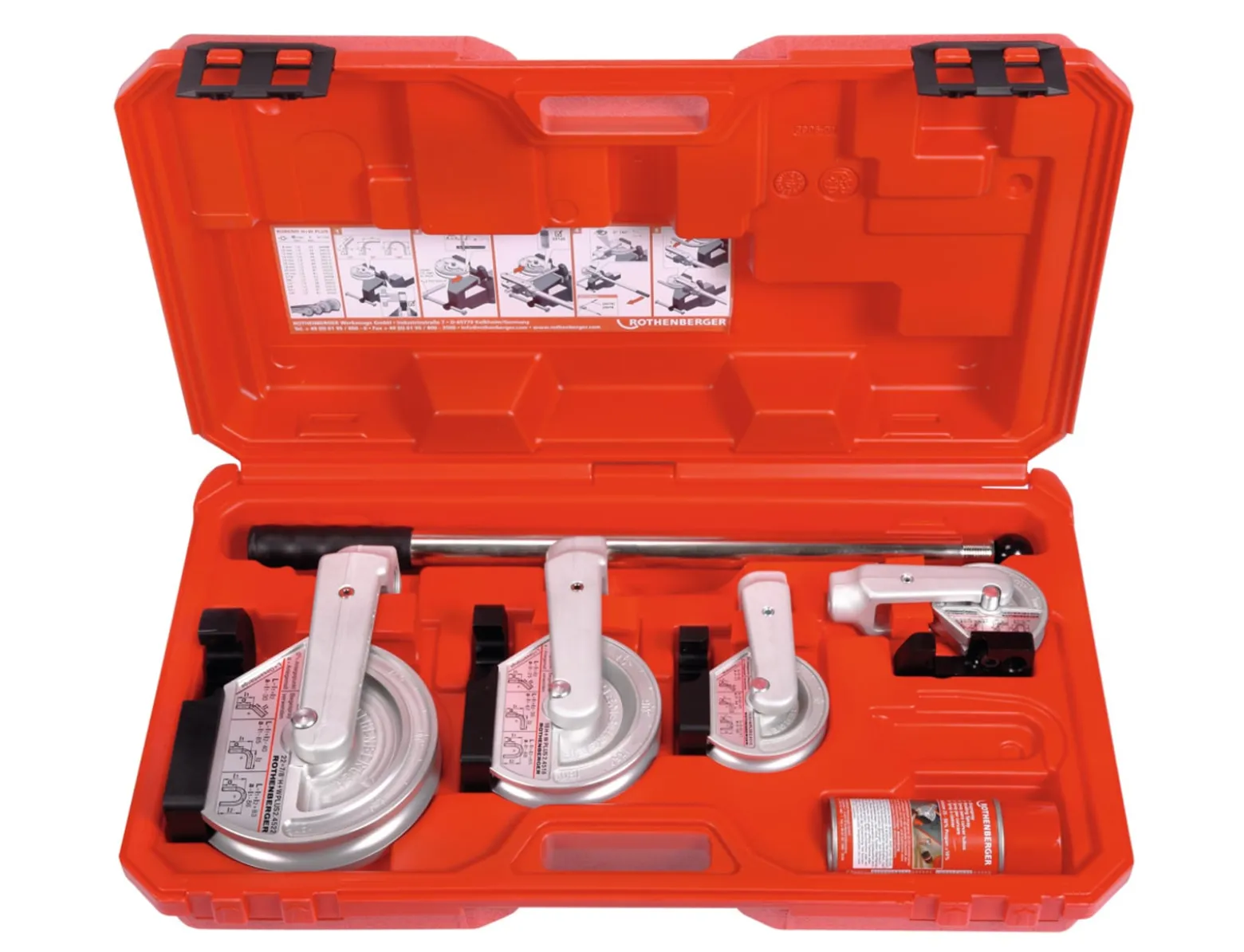 ROTHENBERGER ROBEND H+W PLUS Set, 12-15-18-22mm - 24500