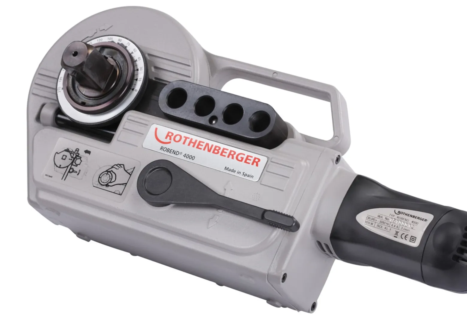 ROTHENBERGER ROBEND 4000 Set, 15-18-22-28mm, 230V - 1000001550
