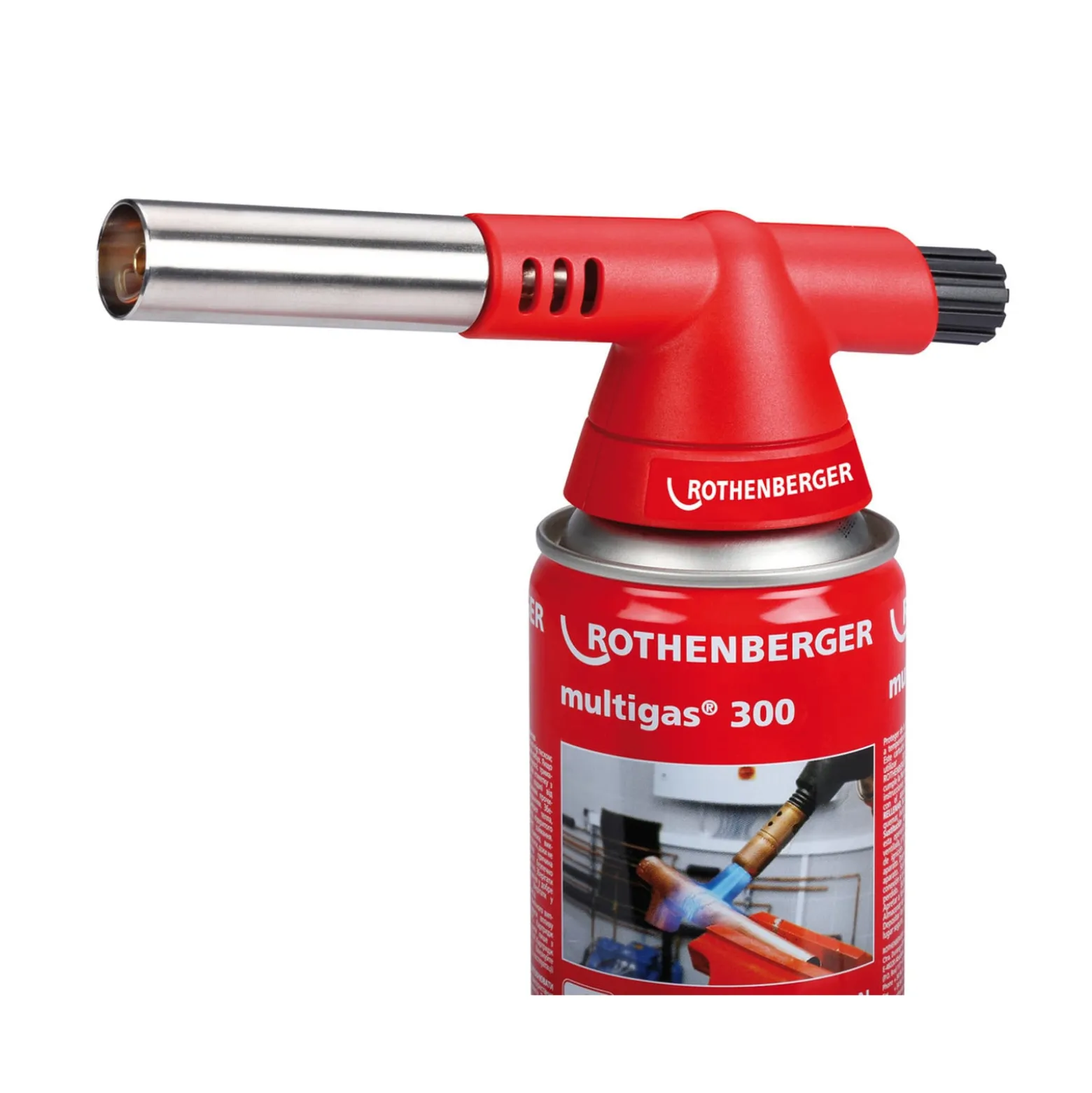 ROTHENBERGER ROFIRE 4 Set mit Multigas 300, 7/16"-EU - 1000002359