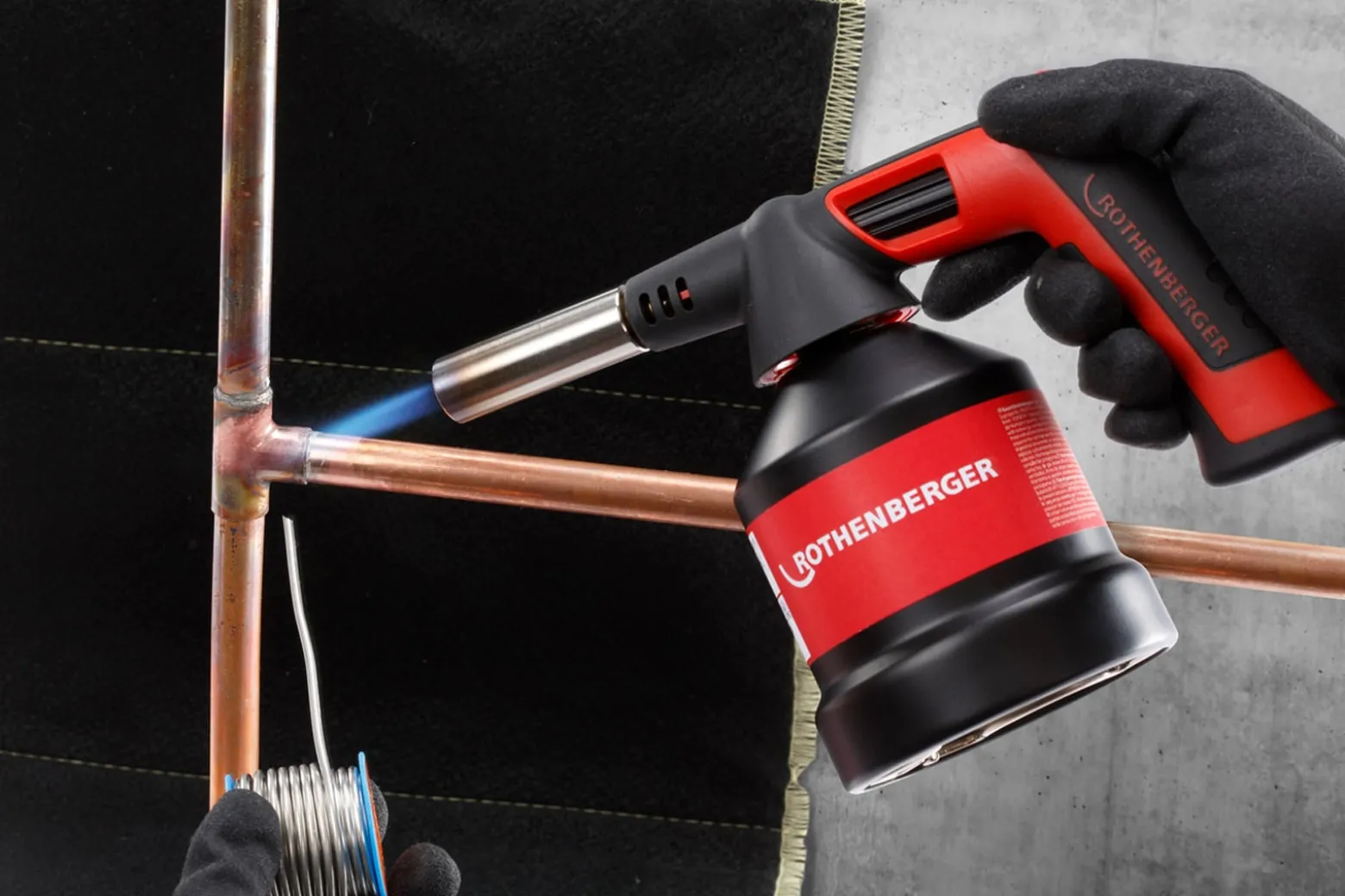 ROTHENBERGER ROFLAME 4 PIEZO ohne Gaskartusche im Karton - 1000002358