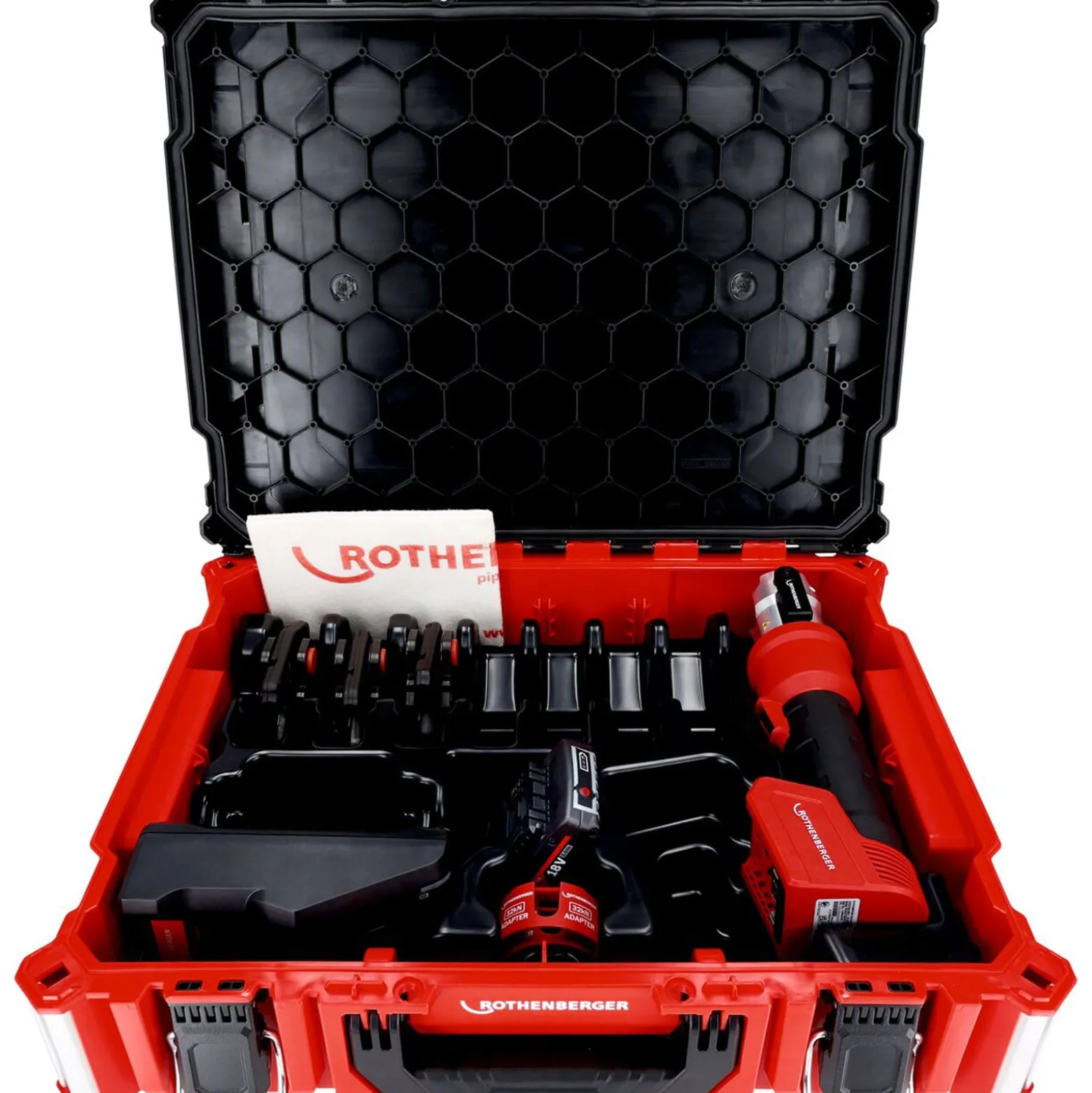 ROTHENBERGER ROMAX NANO iJAWs Set, RFz, 16-20-25mm, 2Ah, AMPShare - 1000005500