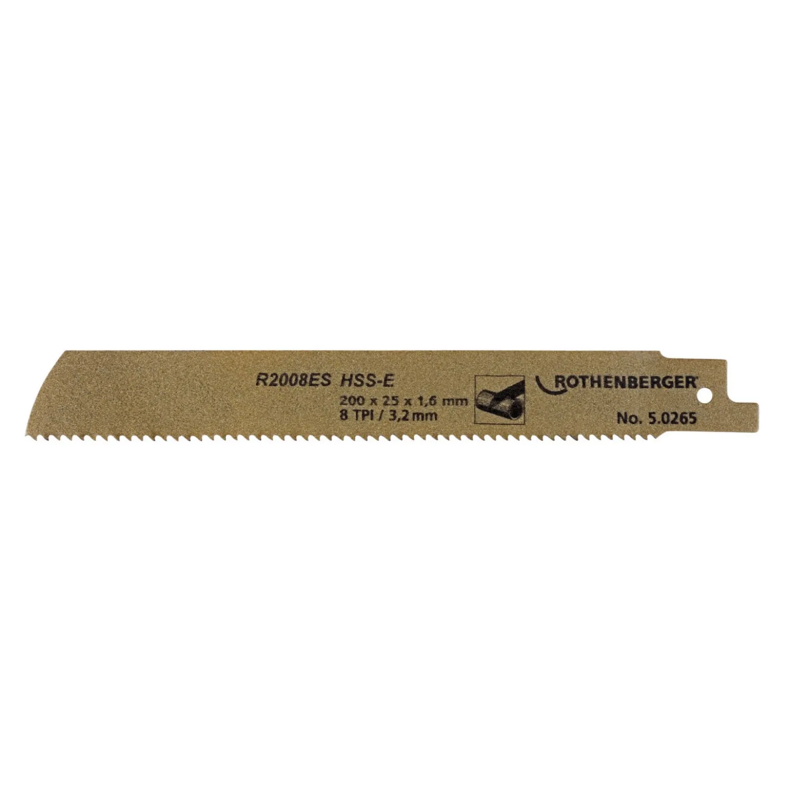 ROTHENBERGER Spezial-Rohrsägeblatt HSSE, 200x25x1,6- 50265