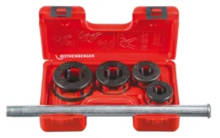 ROTHENBERGER SUPER CUT-Set Gewindeschneid-Koffer 1/2-1.1/4", BSPT R - 070781X