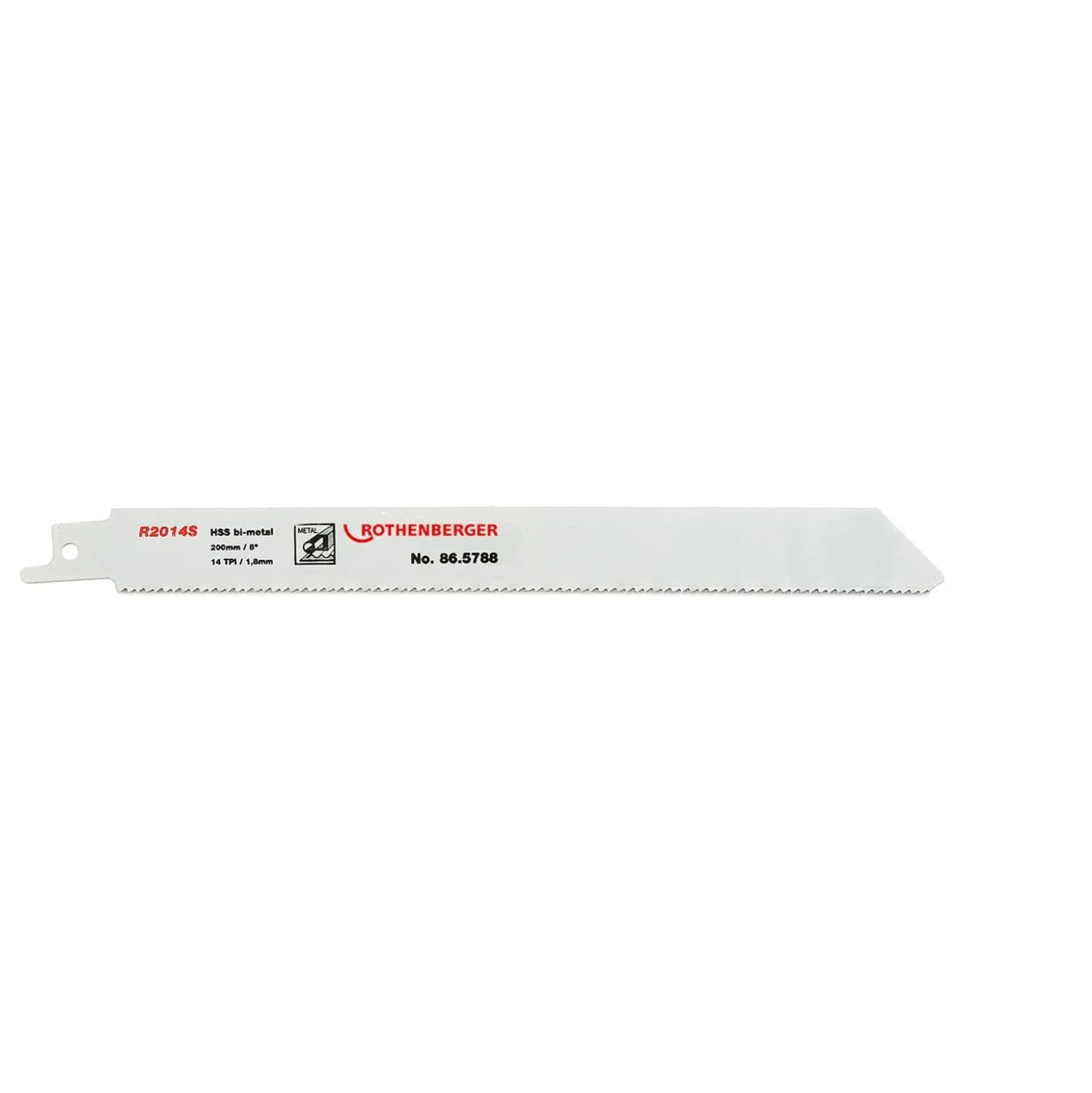 ROTHENBERGER Universal-Sägeblatt, 200x20x0,9mm, 5er Pack - 865788