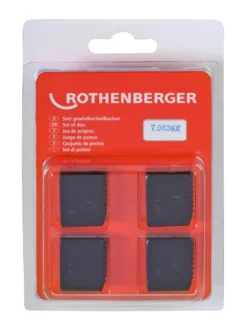 ROTHENBERGER 4x SC Schneidbacken BSPT R 1.1/4" - 070836X