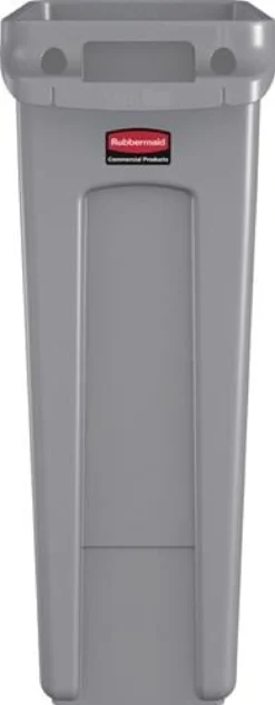 RUBBERMAID Wertstoffsammler 87l H762xB279xT558mm grau m.Lüftungskanälen - FG354060GRAY