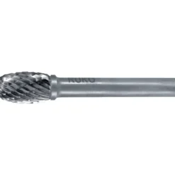 RUKO Hartmetall-Frässtift TRE Ø 3 mm Kopflänge 6 mm Schaft-Ø 3 mm Verzahnung KVZ 4 - 116210
