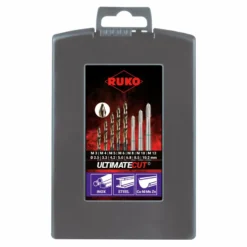 RUKO Maschinengewindebohrer HSSE-Co 5 + ULTIMATECUT Spiralbohrer DIN 338 Typ FLOWSTEP® HSSE-Co 5 in Kunststoffkassette - 259048ERO