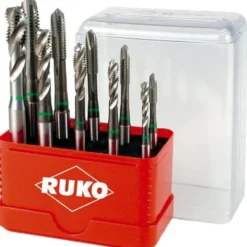 RUKO Maschinengewindebohrer-Satz HSS-CO DIN371B 10tlg., M4-M10 - A245055E