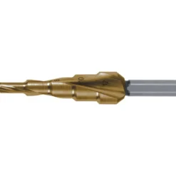 RUKO Stufenbohrer HSS-TiN spiralgenutet mit Kreuzanschliff Ø 4 - 12 mm - 101050-5T