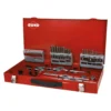RUKO 37-teiliger Gewindeschneidwerkzeug-Satz HSSE-Co 5 in Industriekassette - 245020E