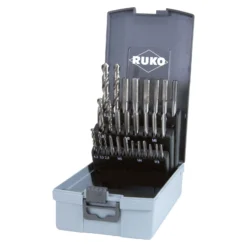 RUKO 28-teiliger Handgewindebohrer-Satz M DIN 352 HSS in Kunststoffkassette - 245003RO