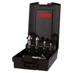 RUKO ULTIMATECUT Kegel- und Entgratsenker-Satz 4S HSS DIN 335 90° in Kunststoffkassette 5 teilig - 102891RO