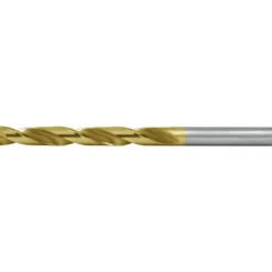 RUKO 10x Spiralbohrer DIN 338 Typ N HSS-G TiN Ø 0,5 mm - 250005T