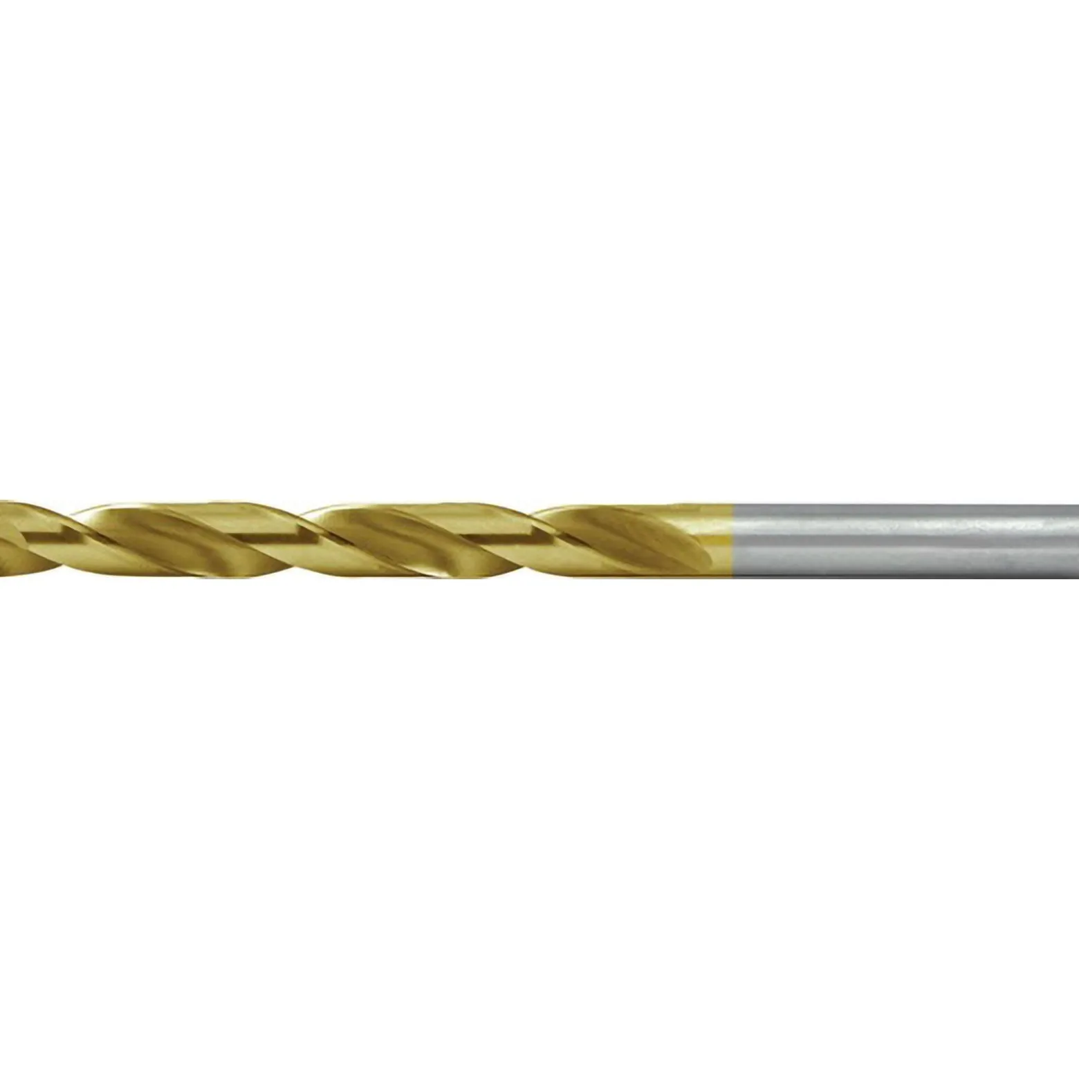 RUKO 10x Spiralbohrer DIN 338 Typ N HSS-G TiN Ø 2,6 mm - 250026T