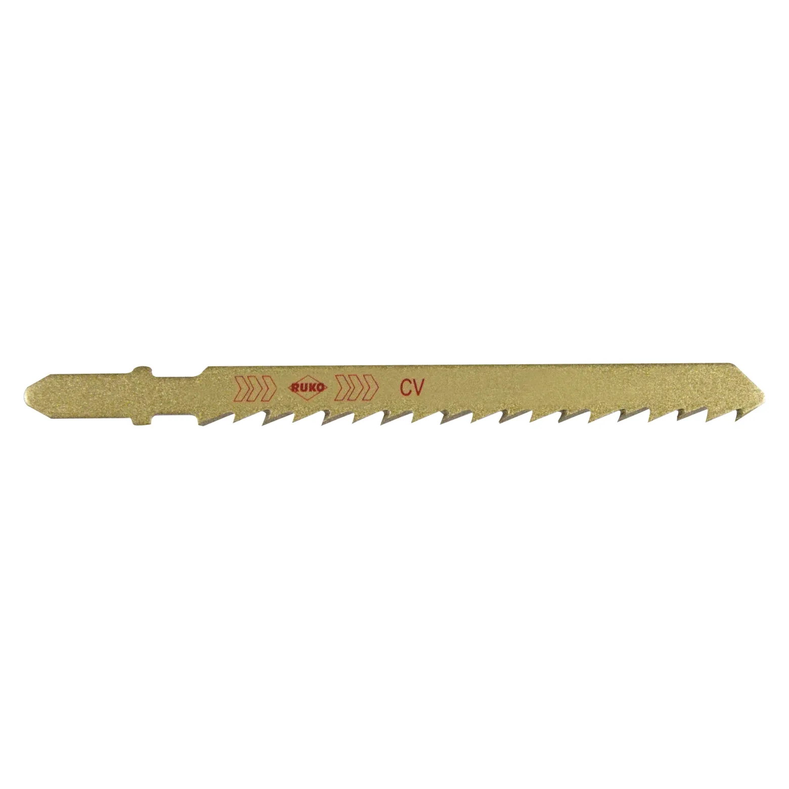 RUKO 5x Stichsägeblatt 8002 HCS bronziert geschliffen - 3218002
