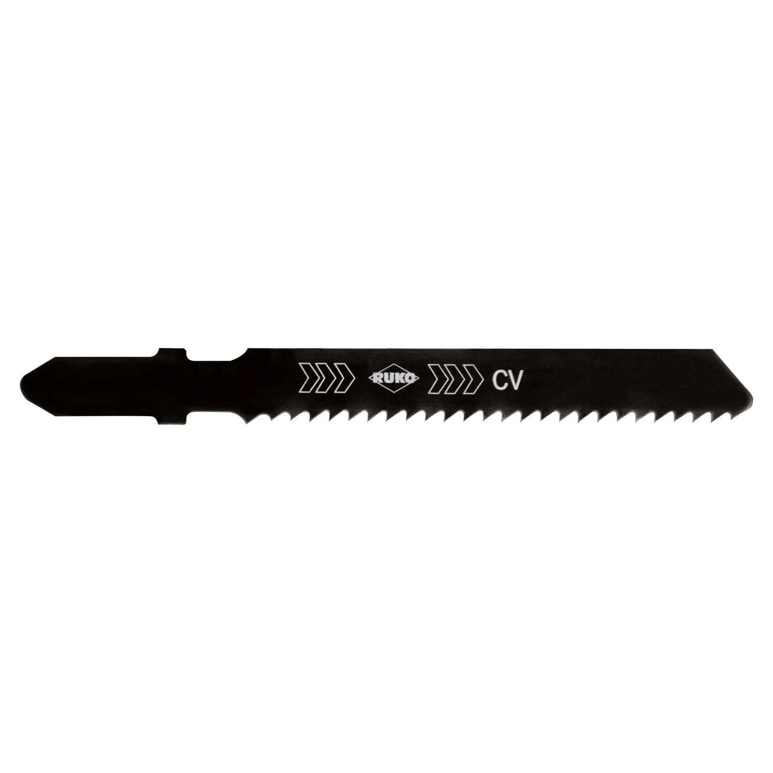 RUKO 5x Stichsägeblatt 8005 HCS schwarz gewellt - 3218005