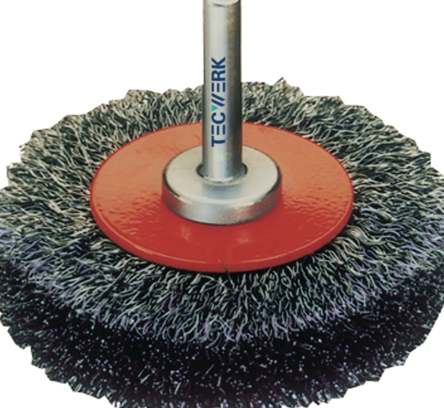 Rundbürste D.50mm Drahtstärke 0,2mm STA 17mm 15000min-¹ TECWERK