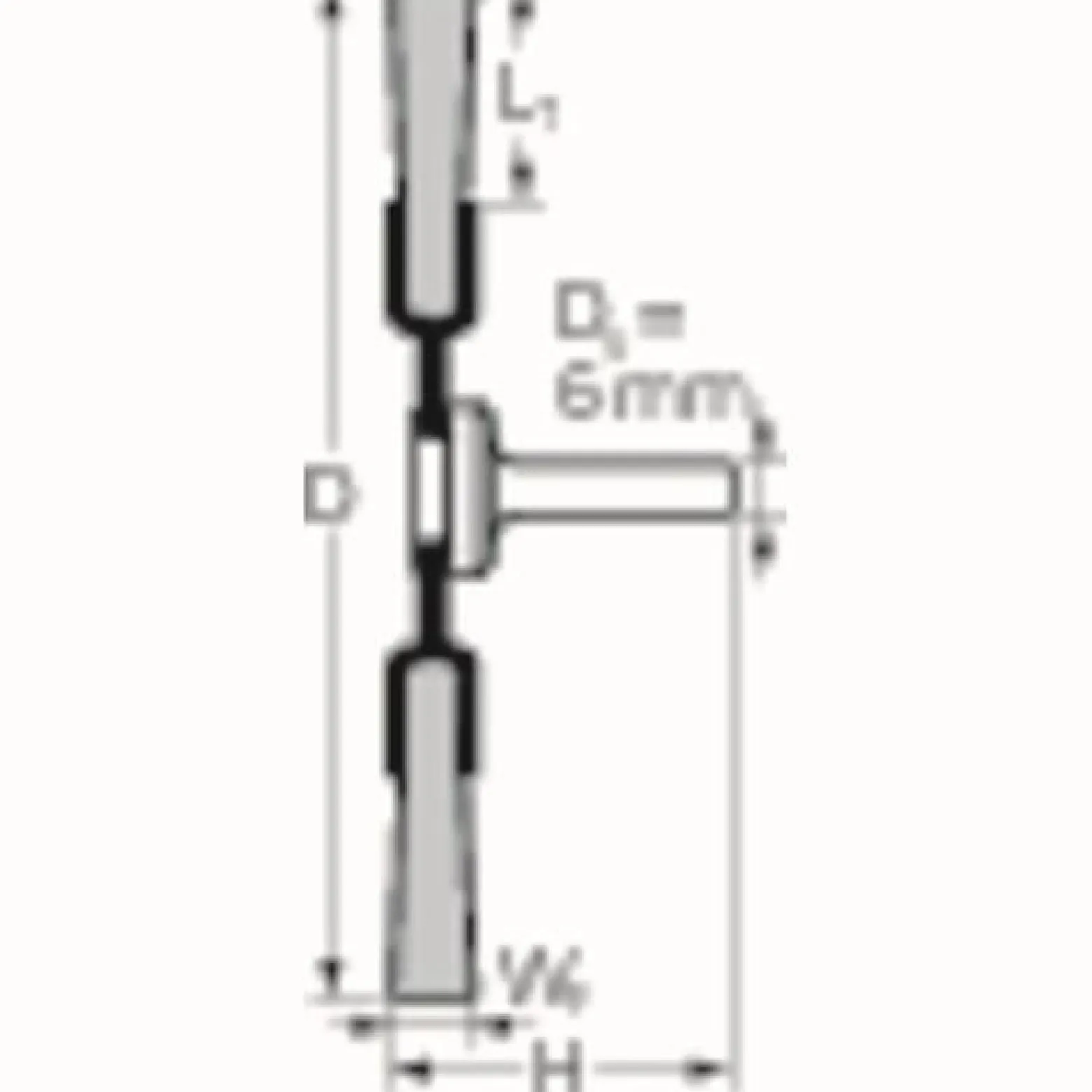 Rundbürste RBU 2004/6 INOX D.40mm Drahtstärke 0,2mm VA 9mm PFERD