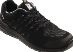 RUNNEX Sicherheitshalbschuh SportStar 5108 schwarz / grau S1P SRC ESD PES Gr. 46 - 5108-46