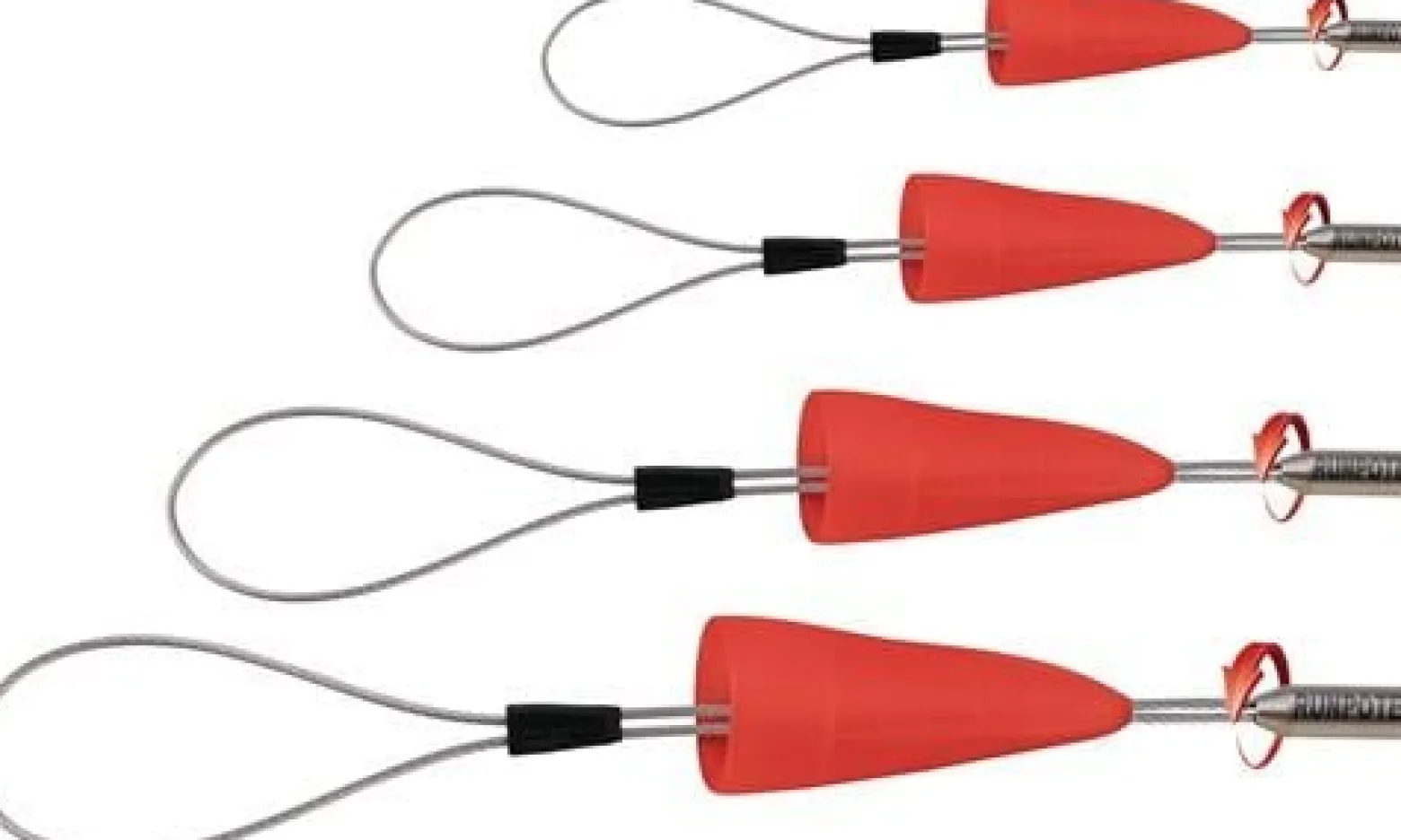 RUNPOTEC Kabelziehschlaufe RUNPOFIX 4tlg. - 10154