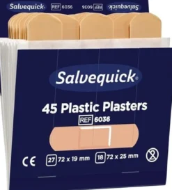 Salvequick Pflasterstrips Salvequick wasserfest - 6036