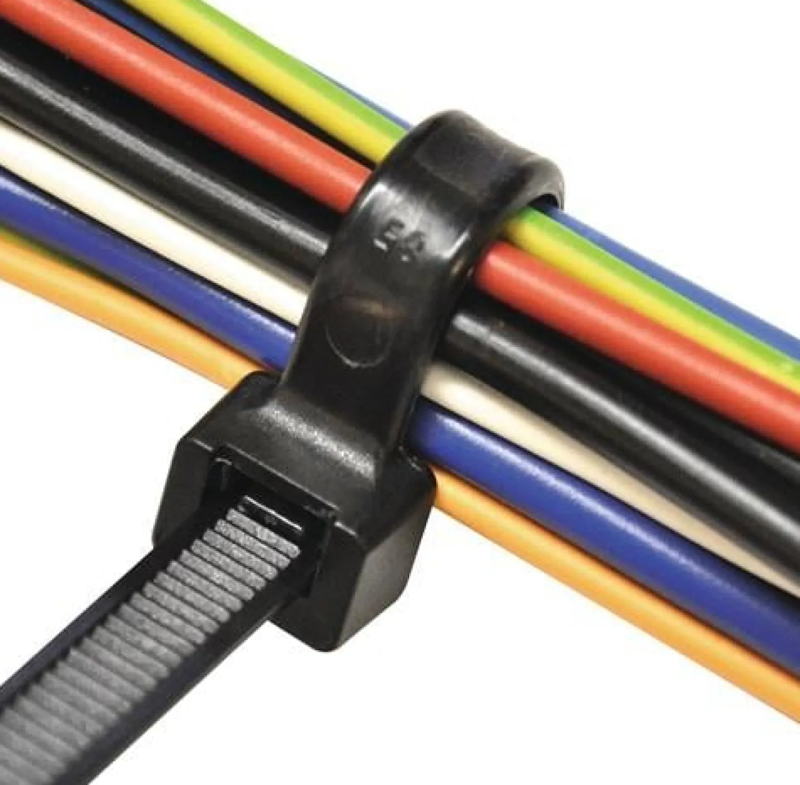 SAPISELCO 100x Kabelbinder Länge 140 mm Breite 3,5 mm schwarz - SEL.3.210
