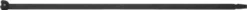 SAPISELCO 50x Kabelbinder Länge 360 mm Breite 7,5 mm schwarz mit Stahlnase - MET.3.2534R