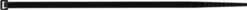 SAPISELCO 100x Kabelbinder Länge 280 mm Breite 3,5 mm schwarz - SEL.3.212