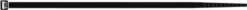 SAPISELCO 100x Kabelbinder Länge 100 mm Breite 2,5 mm schwarz - SEL.3.202