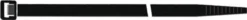 SAPISELCO 100x Kabelbinder Länge 360 mm Breite 7,5 mm schwarz - SEL.3.434