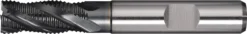 Schaftfräser DIN 844 Typ HR D.8mm HSS-Co PM ALCRONA Weldon Z.4 kurz TECWERK