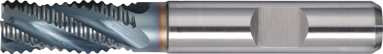 Schaftfräser DIN 844 Typ NR D.12mm Einsatz-L.36mm HSS-Co5 TiCN Weldon TW