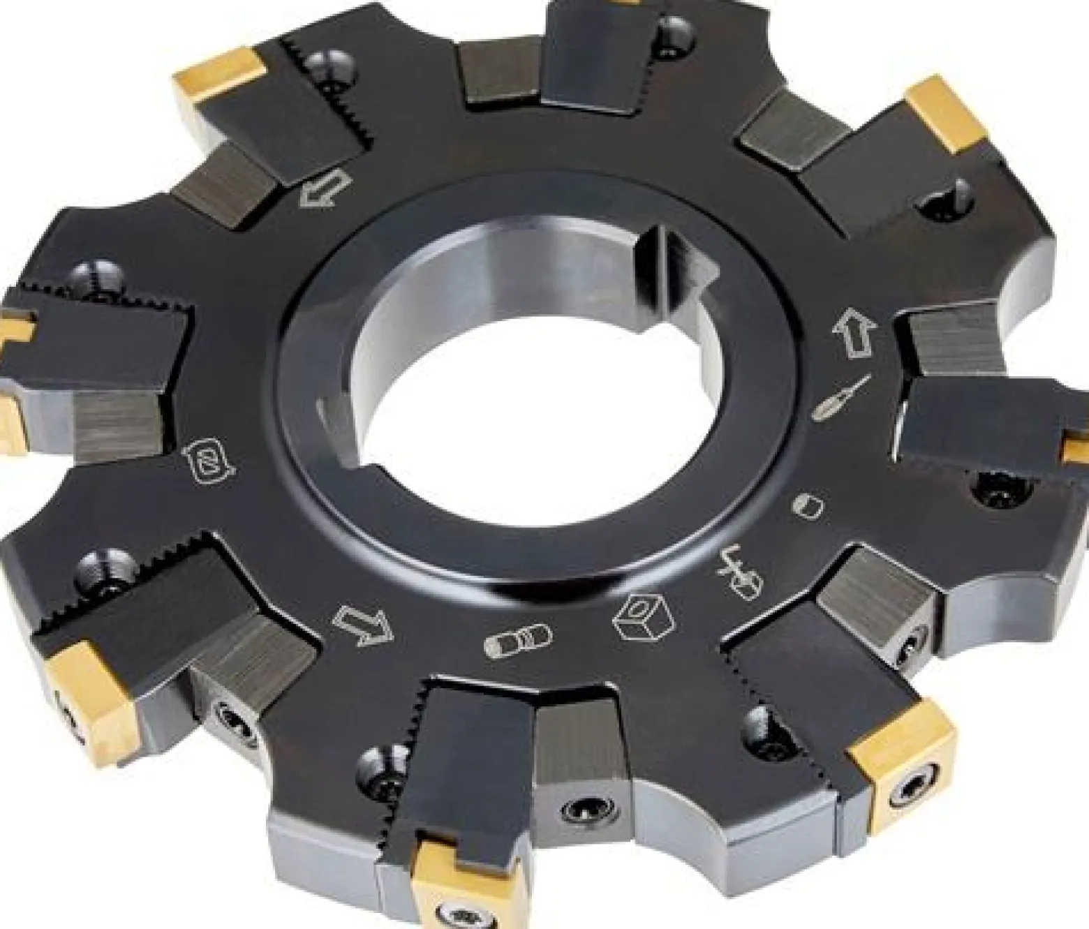 Scheibenfräser ISO 125H04N-S90CN10N18 Tiefe 34mm m. Wendeplatte Schneid-D.125mm