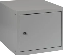 Schließfachschrank lichtgrau/lichtgrau H350xB400xT450mm 1 Abt.