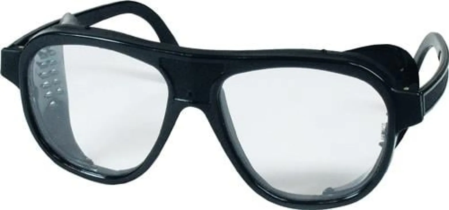 Schmerler Schutzbrille EN 166 Kunststoff klar schwarz - 187022001