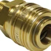 Schnellver.Kup m.AG MessingNBR Gew.1/4 Zoll Durchfluss(Luft) 775
