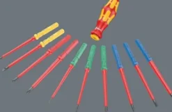 Schraubendrehersatz Kraftform Kompakt VDE 17 RA 1 17-tlg.Schlitz/PH/PZ/PZ/S/Torx