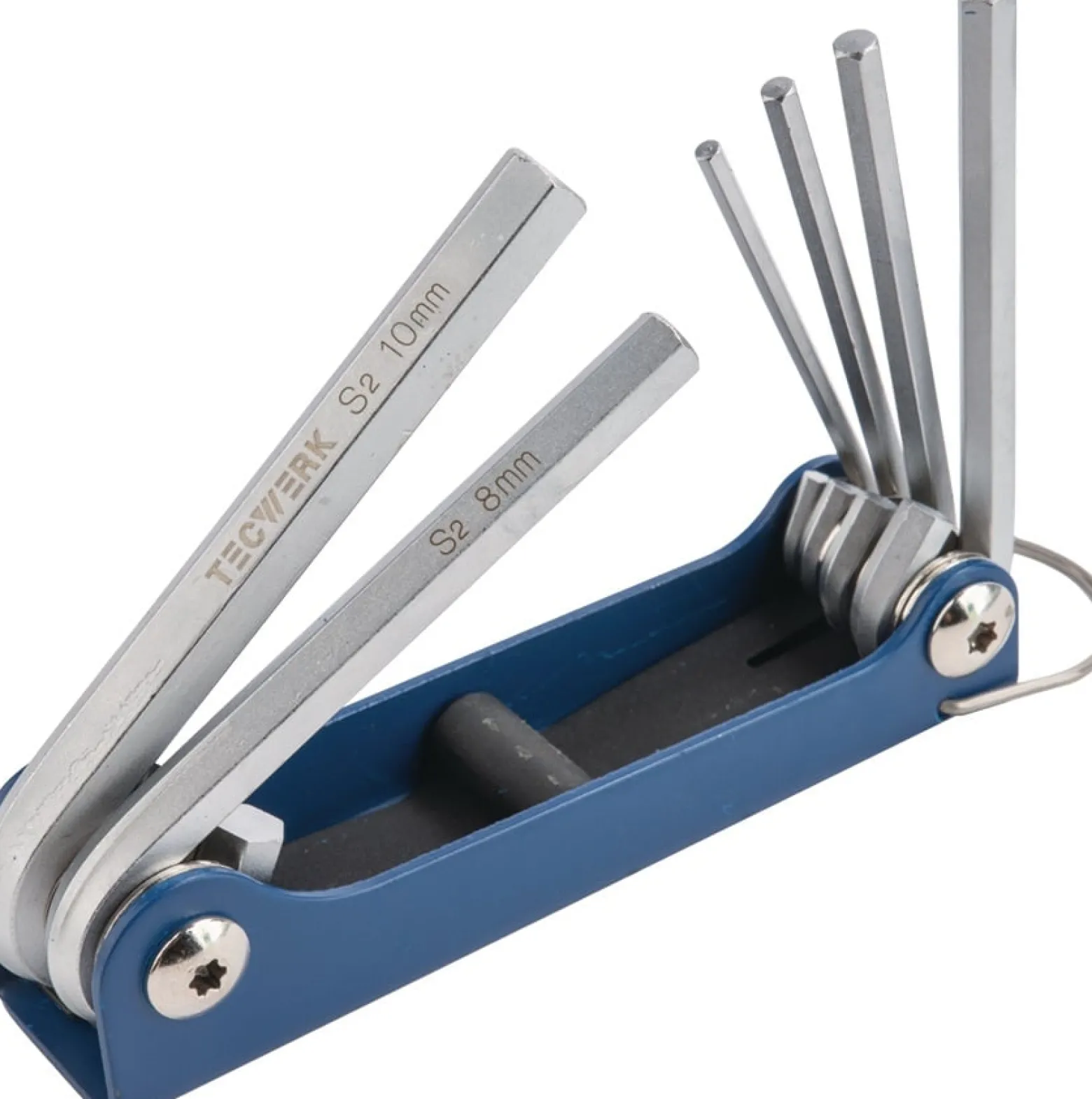 Schraubendrehersatz 6-tlg.Handklapphalter SW 3-10mm S2-Stahl TECWERK