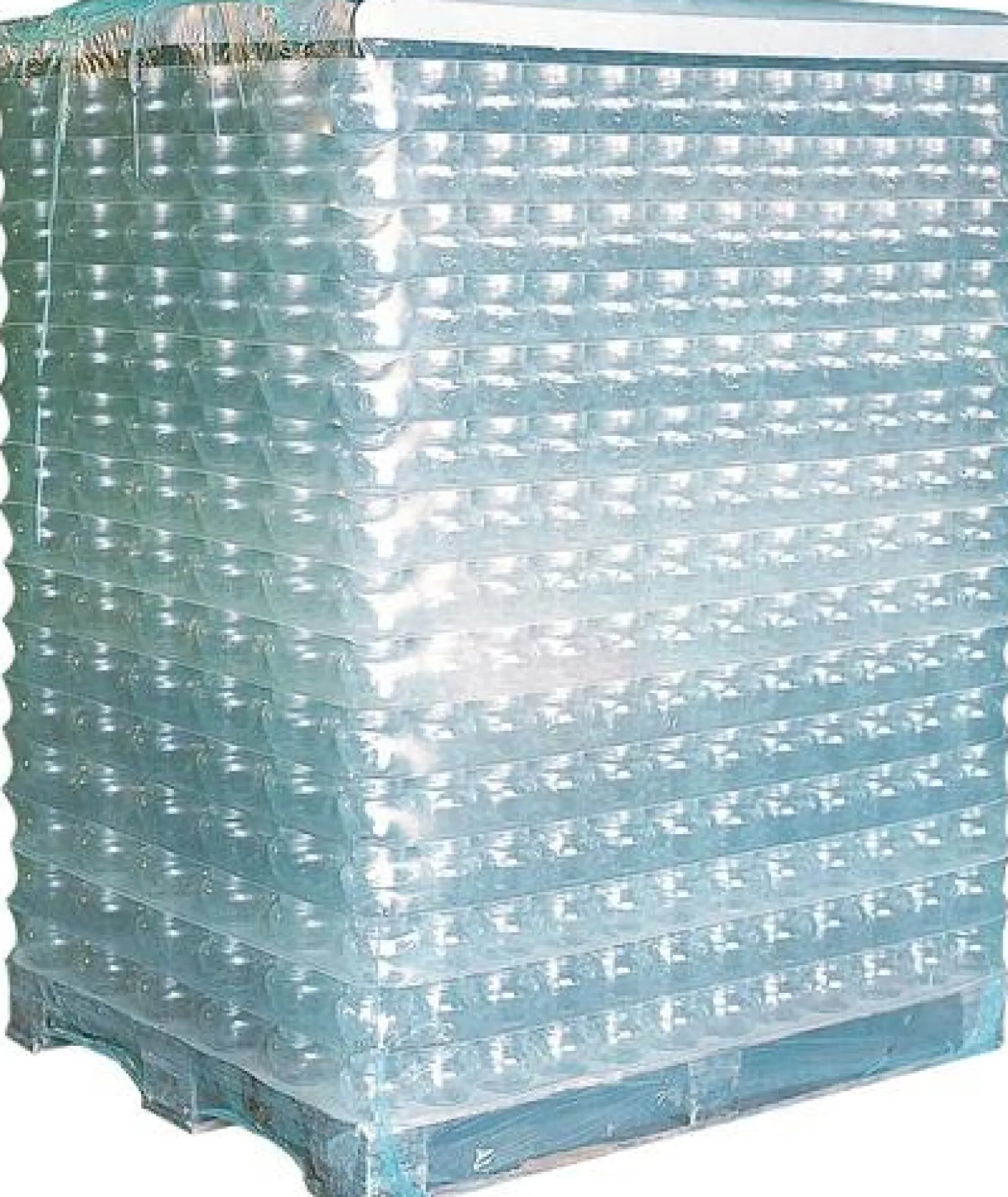 Schrumpfhaube Maße 850+650x1800mm S.125µ LDPE transparent Seitenfalte TRANSPAK