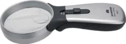 SCHWEIZER Handleuchtlupe Tech-Line CLASSIC Vergr.15x LED Linsen-D.16,3mm - 91542