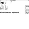 Sechskantmutter DIN 6923 Flansch M6 8 1000 Stück