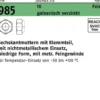 Sechskantmutter DIN 985 Klemmteil M20x 2 10 galv.verz. 50 Stück